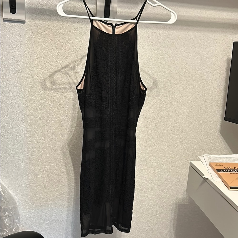 Elegant Black Sleeveless Dress